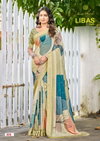 Libas Vol 3 By Kashvi Dull Moss Daily Wear Saree Wholesale Shop In Surat
